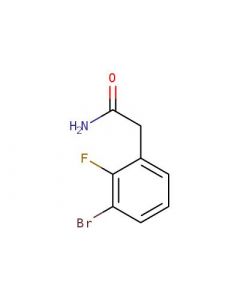 Astatech 2-(3-BROMO-2-FLUOROPHENYL)ACETAMIDE; 0.25G; Purity 95%; MDL-MFCD30531005